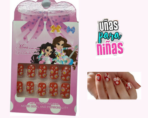 A1096-Uñas Postizas con diseño