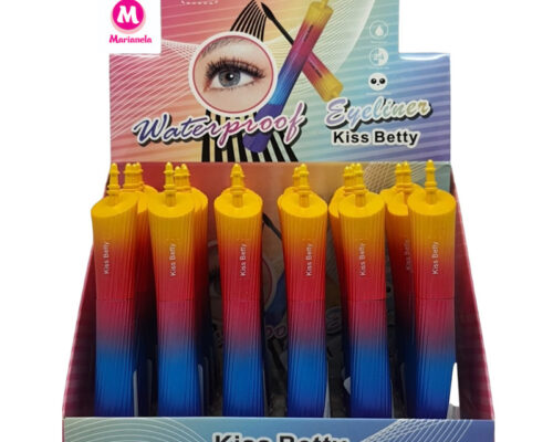 A2146-Delineador líquido Kiss Betty waterproof eyeliner-E228