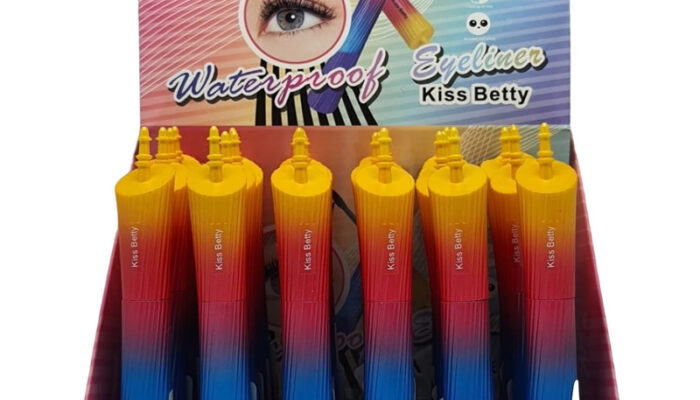 A2146-Delineador líquido Kiss Betty waterproof eyeliner-E228