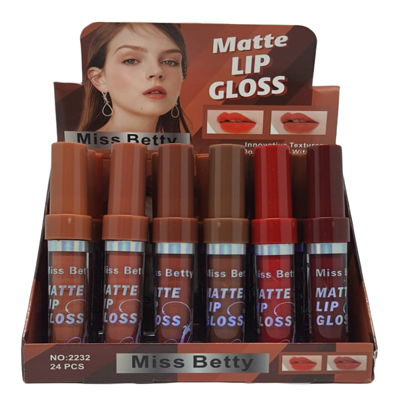 Labial líquido Matte Lip Gloss Miss Betty
