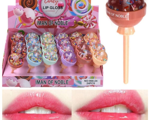 A2196-Brillo Labial, IMAN OF NOBLE, Candy Lip Gloss N°966-24