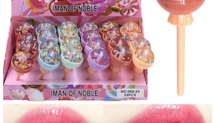 A2196-Brillo Labial, IMAN OF NOBLE, Candy Lip Gloss N°966-24