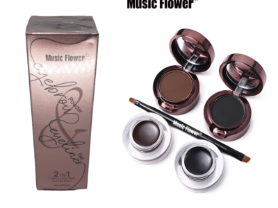 A2271-Gel y Polvo para cejas 2 en 1 Music Flower eyebrow powder Nº M7040