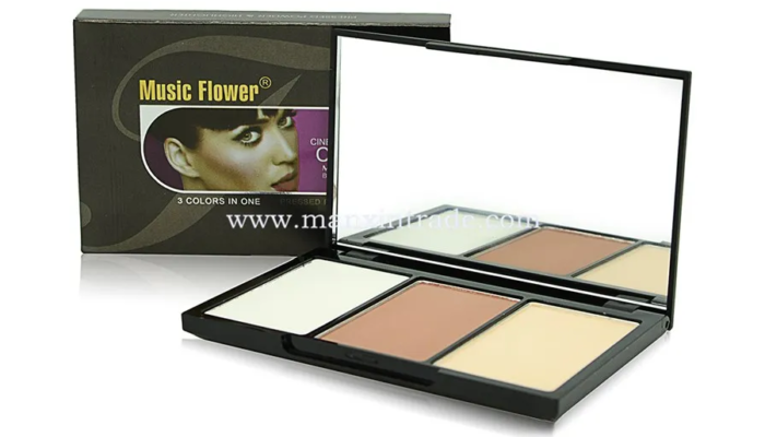 A2283-Contorno Facial Music Flower Kit 3 colores Nº M1059