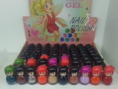 A2475 Esmaltes para niña Freelive, Muñequitos