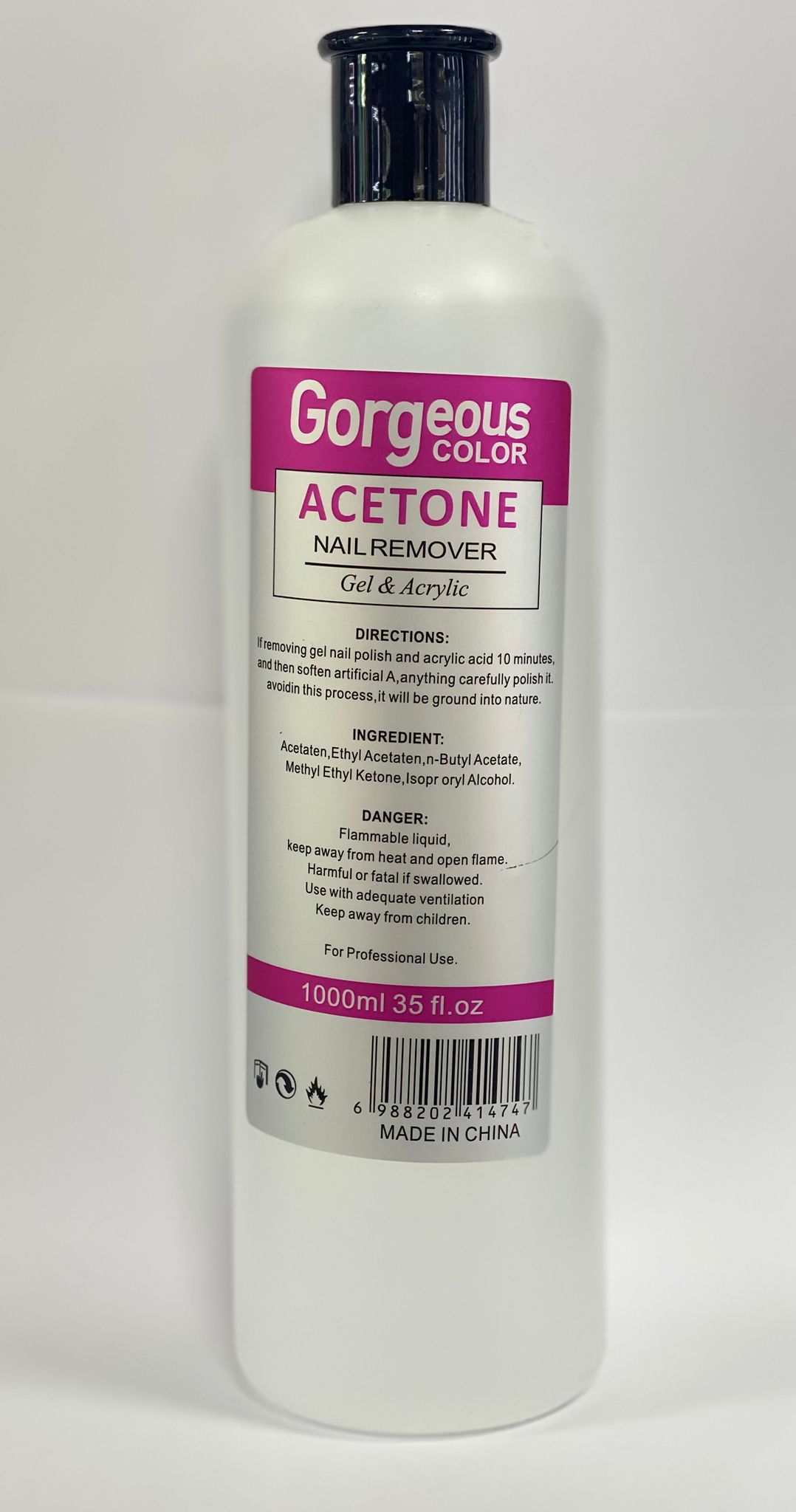 A2955- ACETONA GORGEOUS 1L