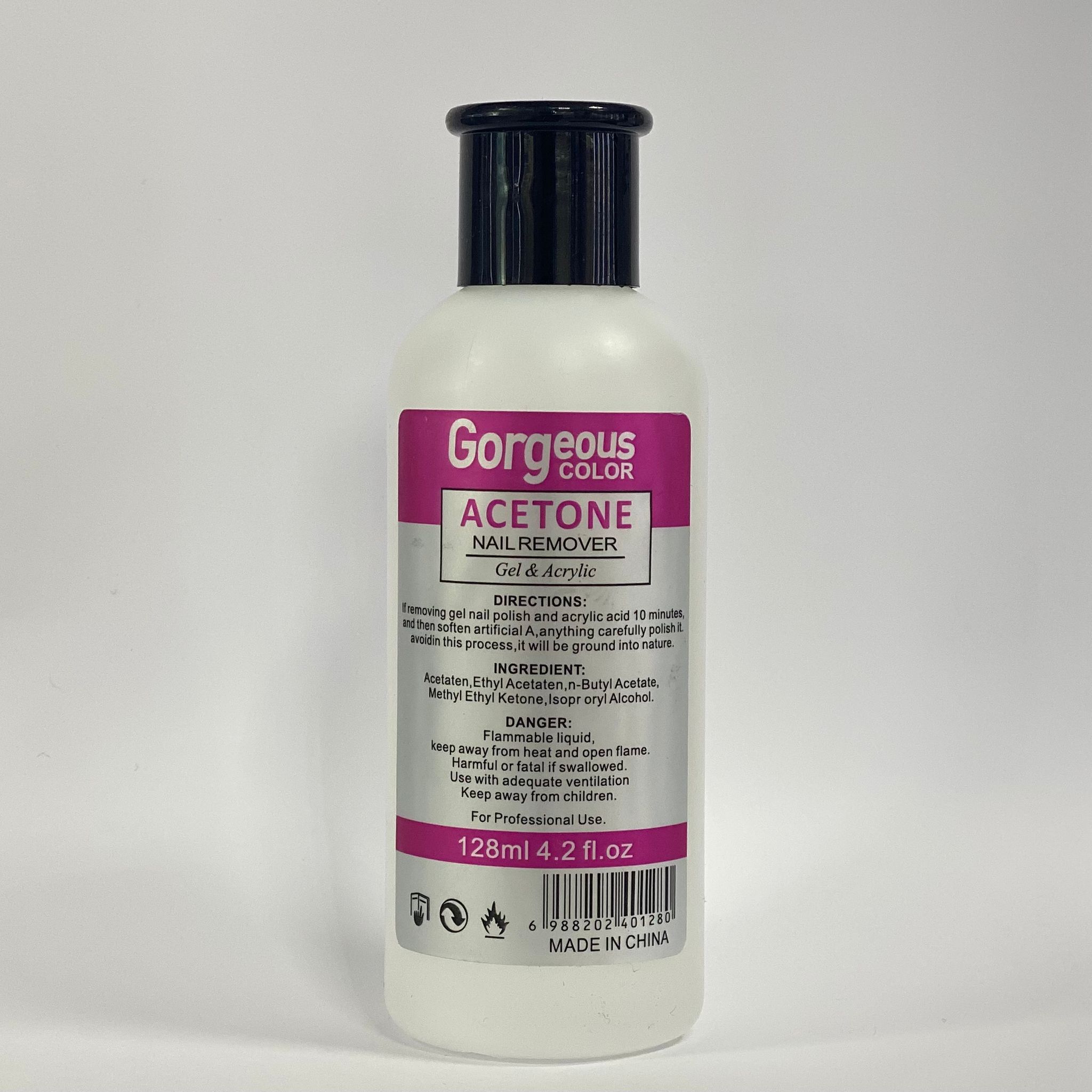 A2953 - ACETONA GORGEOUS 128ML