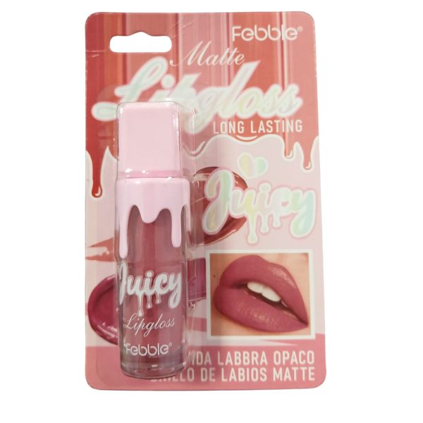 A3105 - LABIAL LIQUIDO MATTE FEBBLE, Tonos Rojizos