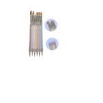 A6283 - SET PINCELES + DOTTING x6PCS